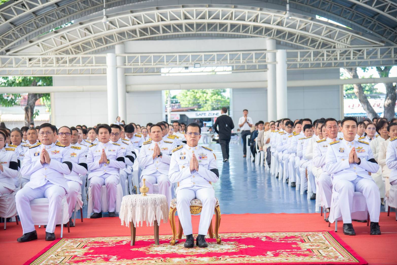 title - วันที่ 26 มิถุนายน 2569 นายประเสริฐ กาญจนเกียรติกุล พร้อมด้วยเจ้าหน้าที่ ส.ป.ก.บุรีรัมย์ ร่วมพิธีฉลองพระชนมายุ 99 พรรษา สมเด็จพระอริยวงศาคตญาณ สมเด็จพระสังฆราชสกลมหาสังฆปรินายก